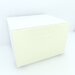 Armonia Comoda alba cu o usa cu sistem "PUSH TO OPEN" front MDF Vanilie